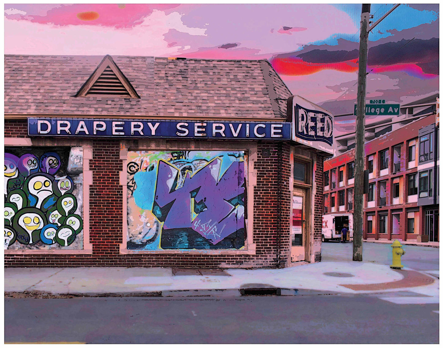 Drapery Service @ College Ave.