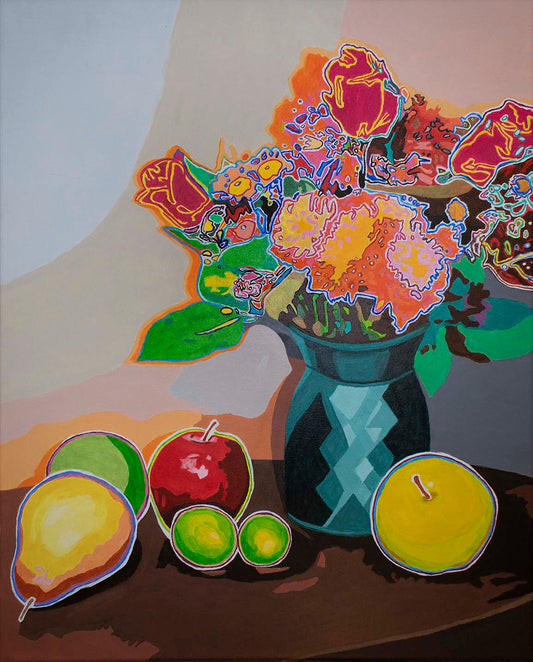 Still-Life with Roses and Fruit