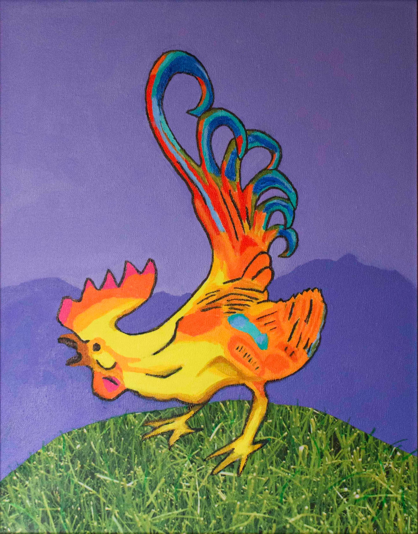 Rooster (w frame)